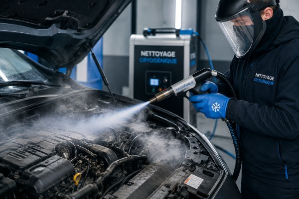 Nettoyage cryogénique : une méthode innovante et écologique